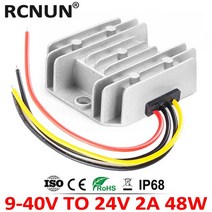 인버터 컨버터 DC 컨버터 벅 부스트 레귤레이터 9-40V 24V 2A 3A 6A 10A RCNUN 안정적인 품질 ~ 전압 안정, 01 9-40V to 24V 2A