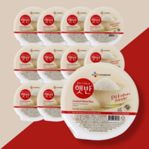 햇반 백미밥, 210g, 24개