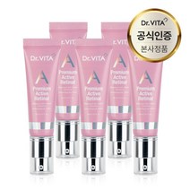 닥터비타 주름 탄력 집중케어 리프팅업 저자극 프리미엄 비타민 A 크림 30ml, 5개