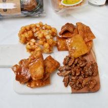 정선아라리 유자오란다 380g 옛날약과 220g 호두정과 130g 수제간식