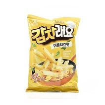 올가 간식 우리밀 감자래요 더블치즈맛 (50g) 탕비실 회사 어린이 성인 캠핑 차박 홈파티 영화 선물, 22개