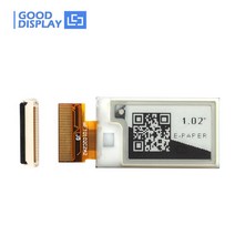 미니 EPD 1 인치 1.02 소형 전자 종이 디스플레이 GDEW0102T4