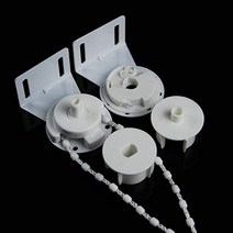 블라인드 암막 광폭 모던 콤비 자동 커튼 우드 알루미늄 28mm 롤러 쉐이드 메탈 코어 클러치 브래킷 코드 체인 수리 키트 1 세트