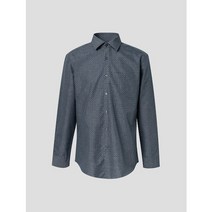 로가디스 로가디스 EASY CARE REGULAR FIT 그레이 도트 프린트 셔츠 (MA1764AC13)