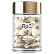 50대영양크림 레티놀 주름 나이트 수분크림 크게 보시려면 이미지를 클릭하세요 RoC 코렉션 라인 스무딩 세럼 안티 링클 앤 에이징 퍼밍 모이스처라이저 캡슐 30개, 30개(1팩)