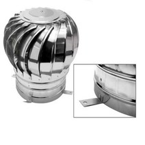 벤츄레이터 동력 욕실 환풍기 교체 회전식 흡출기, 클램프 400mm (201 두꺼운 완제품)