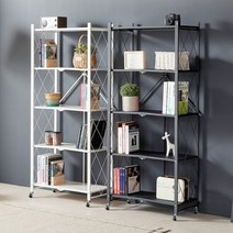 조립식앵글 2단-수납선반 철제수납장 랙 대형 180 정리 JSR 펜트리, JSR 독립2단 블랙 180cm 60x30cm