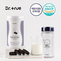 닥터트루 리얼 다이어트 식사대용 체중조절 단백질 쉐이크 쿠키앤크림맛, ②최고최고 옴팡이