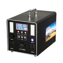 휴대용 올인원 파워뱅크 대용량 보조배터리 캠핑 차박 충전기 USB포트 시거잭 220V, 600W 580Wh(46Ah), 1개, 1개