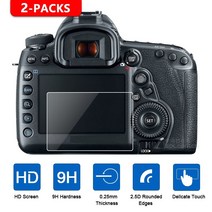 액정 강화 필름 2pcs 유리 화면 보호기 canon eos 5d mark iv iii 5ds 5dsr 6d 7d ii 77d 90d 80d 750d 760d 800d, 그들 77d 9000d