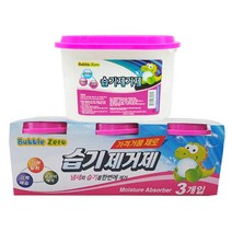 버블제로 옷방 탈취 습기 제거제 곰팡이 방지 4개