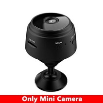 홈캠 가정용cctv 베이비캠 펫캠미니 카메라 A9 비디오 야간 보안 감시 HD 1080p 무선 WIFI 카메라 안드로이드 iOS IP 카메라용 스마트 홈 웹캠, 1080P Camera Only