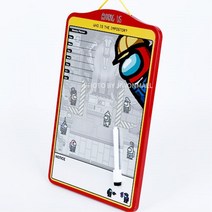 주간플래너 어몽어스 메모칠판 화이트보드 3개 월간스케줄러, 단일사이즈