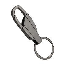 남성 자동차 키 체인 대기 간단한 키 체인 광고 제조업체는 머리카락 세대를주기 위해 작은 선물을 활동합니다., 서브 건 블랙5CPS