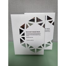 (신형50매)리뉴메디 라디언트 마스크팩 미친팩 미백 주름개선