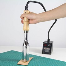 불박기 가죽공예 압인 철인 인두도장 휴대용 핫 스탬핑 기계 수동 가죽 브론징 기계 황동 금형 로고 embosser 도구 leatherware woodware 도구, 220v 핫 스탬퍼