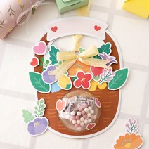 (MH) 민화 사탕 꽃바구니 만들기, 축하꽃