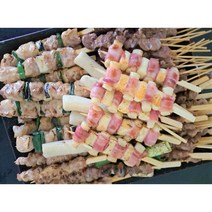 장땡캠핑꼬치 닭꼬치 염통꼬치 캠핑음식, 은행 꼬치 7p