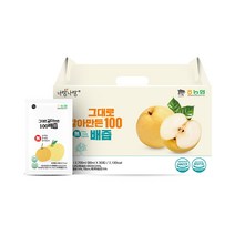 미쁨생활건강 그대로 갈아만든 100 국내산 배즙 90ml 30개입/50개입, 2700ml, 30개