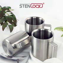 스텐락 올 스텐 머그컵 이중 보온 커피 머그잔 340ml, 올스텐 물병 미니 1.0L, 1개