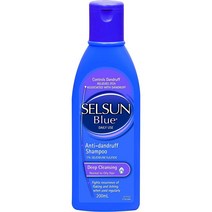 호주 Selsun Blue 셀선 블루 안티 댄드러프 비듬 딥클렌징 클리니컬 샴푸 200ml