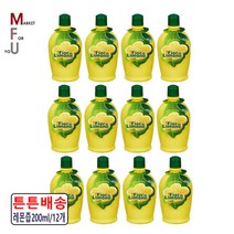 피오디 레몬즙 200ML 12개 레몬에이드 레몬원액 M