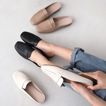 잇슈 사각 앞코 베이직 블로퍼 슬리퍼(3.3cm) 10680 여성화