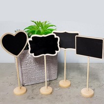 10개 제과점 베이커리 빵이름 가격표 블랙보드 인테리어소품 빵카페 꽃가게 식품점 미니칠판