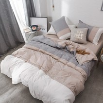 이불커버 4피스 세트 100코튼워시 럭셔리 명품 침구