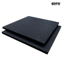 EDTC 민무늬 캣휠매트 층간소음방지매트 탄성고무매트 평로라매트 방음매트, 고급 매트(1.5cm) - 민무늬, 1개