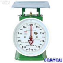 ForU1 효성정밀계기 지시저울5KG 1개 배관자재 안전용품 사무용품 전기용품 소모성자재