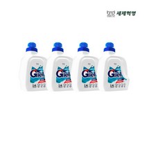 [세제혁명] 지엘 대용량2.4L * 4통, 상세 설명 참조, 상세 설명 참조