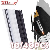 용접봉 스텐용접봉 티그 1040pcs 플라스틱 용접기 스틱 키트 가정용 용접 메쉬 수리, 10pcs 복근