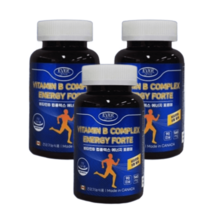 에버그린 비타민B 컴플렉스 에너지 포르테 270캡슐 9개월, 에버그린 비타민B 포르테 90캡슐 3박스