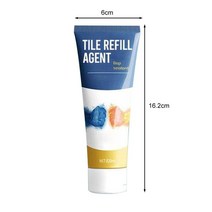 균열 보수제 틈새 매꿈 갭 수리 에이전트 방수 타일 리필 접착제 가정용 곰팡이 방지, 120ml