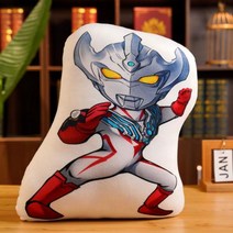 인형 베개 Tiga Selo Obnoa Galaxy Gedex 플러시 쿠션, 45cm 양면인쇄, 타이가