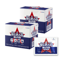 레드몬스타 에너지환 에너지드링크 대용 잠깨는방법 건강한 식물성 카페인 테아닌 타우린 비타민 누트로픽 (3g X 10포) 2박스