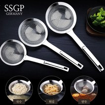 북유럽 스텐 채반 타공건 지기 3종 이유식 튀김 체 면 국자 건더기 건지기 건지개 국수, ssgp_대