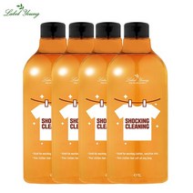 [라벨영] 찌든때+노폐물완화 촉매세제 쇼킹클리닝 4개, 없음