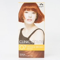 염색약 꽃을든남자 크리닉 컬러 염색약 O7 오렌지브라운-72394EA, 마리몰C  1, 마리몰C  본상품선택, 마리몰C  본상품선택