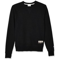 Champion 남성용 어쎈틱 오리지널 스웨이드 스웨트셔츠 차콜 헤더 M