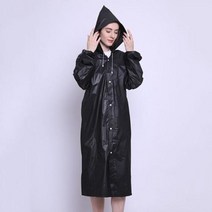 패션 PEVA 투명 방수 비옷 남녀 공용 캠핑 후드 레인웨어 슈트