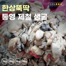 한상뚝딱 생굴 산지직송 각굴 통영 깐굴 굴, 5kg, 1개