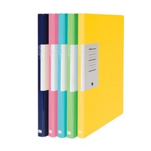 [IL∃7] 희망화일 글로시 스프링화 합지화 40권 박스 배송 화일 고급제안서화 다용도파 문구용 문서정리 종이화 학생화 사무용화_E∃8260eA, ∠Op_남색