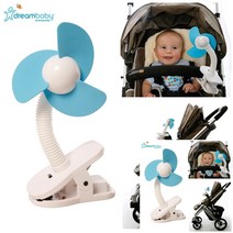 휴대용 여름 유모차선풍기고정 육아 용품 유모차악세사리 블루 선풍기유모차 아기유모차선풍기거치대 선풍기유