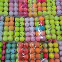 가성비최고 골린이추천 브랜드 혼합 로스트볼 40pc ( 화이트 / 컬러 ), 색상 : 컬러