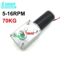 싱크로너스 모터 Bringmart-마이크로 전기 모터 A58SW31ZY 12V 역방향 DC 24V 가변 속도 12rpm 감속 기어, [20] 24v 200rpm, [05] Package S