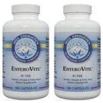 Apex Energetics EnteroVite 아펙스 에너제틱스 엔테로바이트 180캡슐 기타건강보조식품 기타비타민 영양제 비타민제 단쇄지방산, 2 팩, 2개