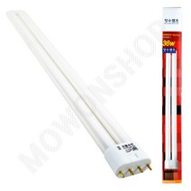 화장실 형광등 욕실 사무실 FPL 36W 삼파장 전구색 미니형광등