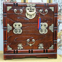 목기함 목기장 목기보관함 오동나무반닫이 오동나무장 한국고가구, 패턴(나비)